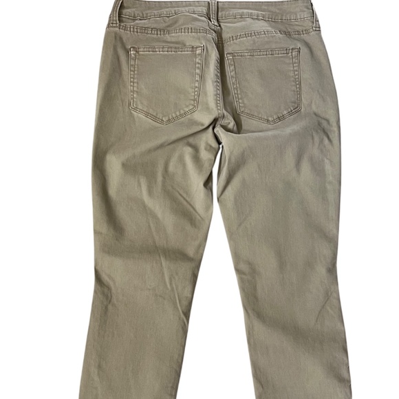 Sonoma Women's Jeans Size 6 Skinny Brushed Cotton Spandex Blend Tan EUC - Picture 2 of 11